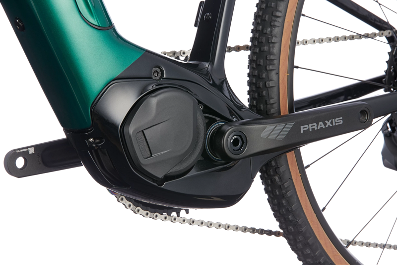 Cannondale Topstone Neo Carbon Lefty 1 eGravel Bike in Green-3