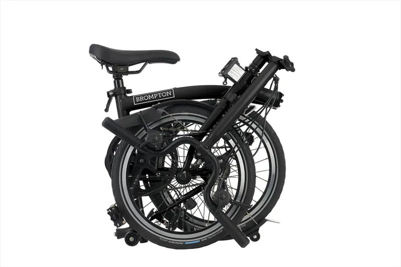 BROMPTON C LINE EXPLORE 6 SPEED FOLDING BIKE LOW-MID-HIGH BLACK-9