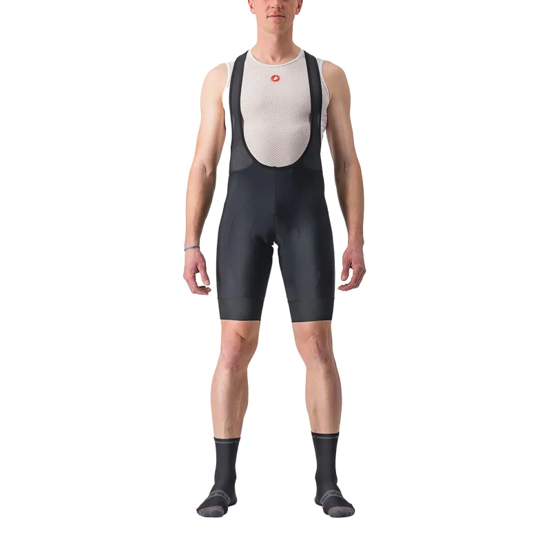 Castelli Entrata 2 Bib Shorts in Black