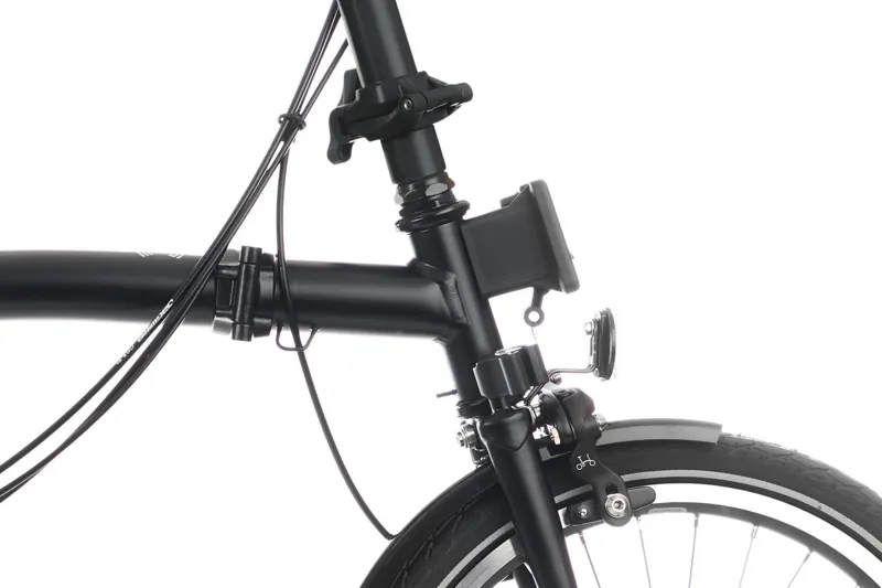 BROMPTON C LINE EXPLORE 6 SPEED FOLDING BIKE LOW-MID-HIGH BLACK-10