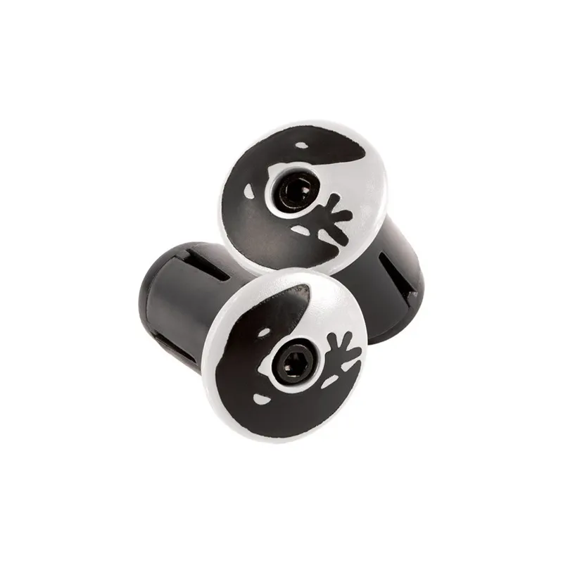 Lizard Skins DSP Bar Tape V2 Screw-in End Plugs in Neon Pink-5
