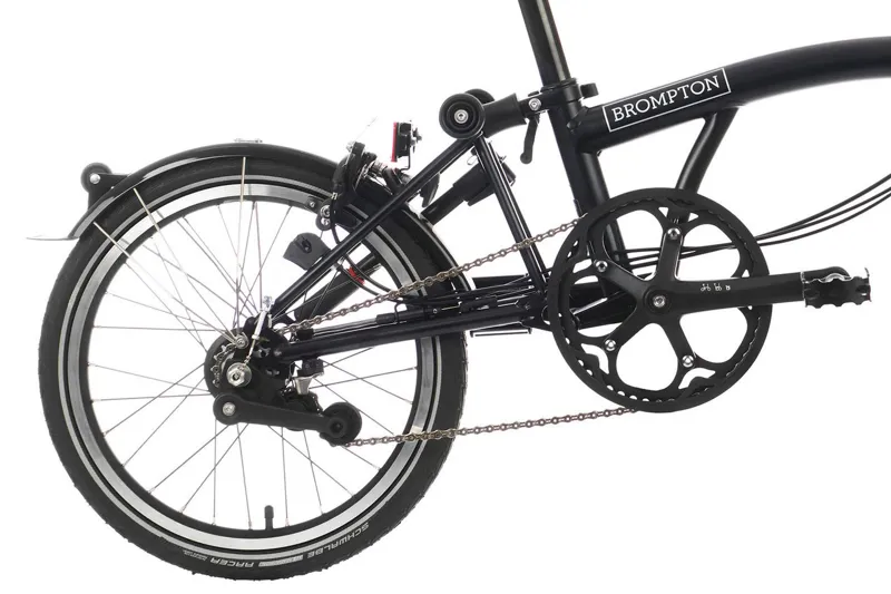 BROMPTON C LINE EXPLORE 6 SPEED FOLDING BIKE LOW-MID-HIGH BLACK-11