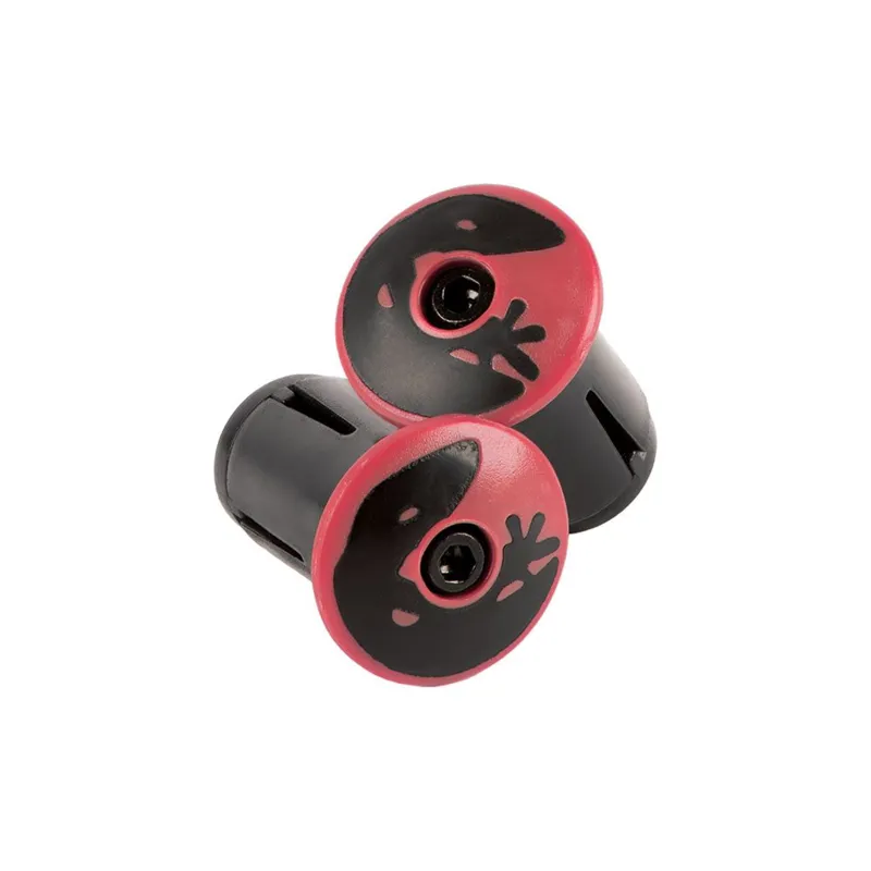 Lizard Skins DSP Bar Tape V2 Screw-in End Plugs in Neon Pink-4