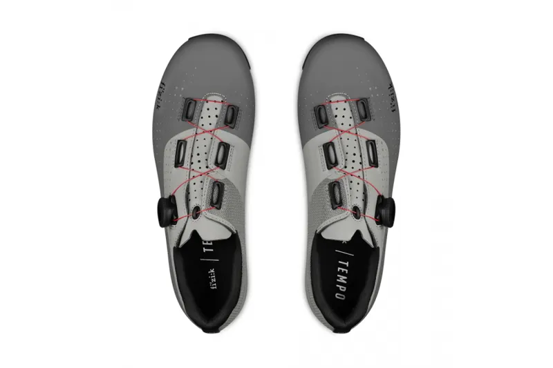 Fizik R4 Tempo Overcurve Wide Road Shoes in White/Black -5