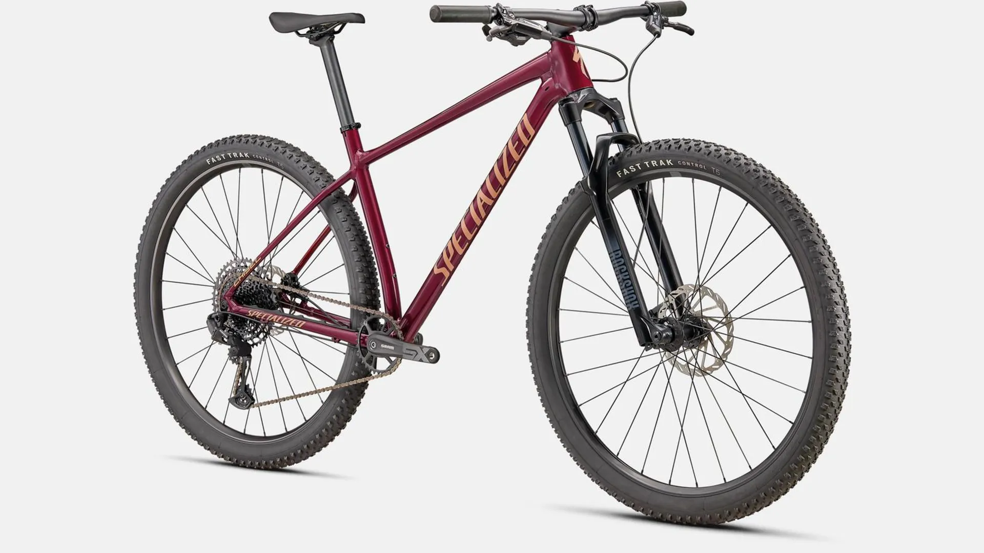 Specialized red mountain bike sales