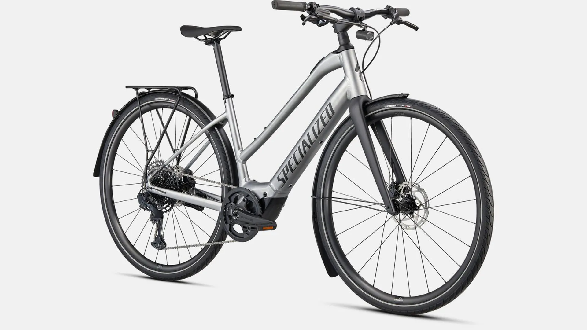 Specialized Turbo Vado SL EQ Electric Hybrid Bike in Grey