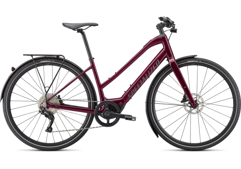 Specialized Turbo Vado SL 4.0 EQ Electric Hybrid Bike in Red