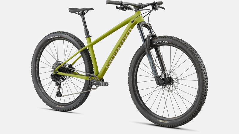 Specialized Fuse Comp 29 Hardtail Mountain Bike in Green-6