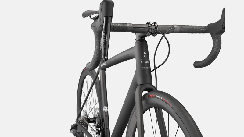 Specialized Aethos Pro Force eTap AXS Carbon Road Bike in Grey-2