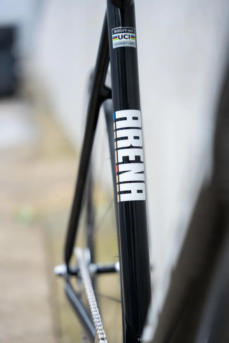 Ridley Arena Alu Miche Pistard Track Bike in Silver-4