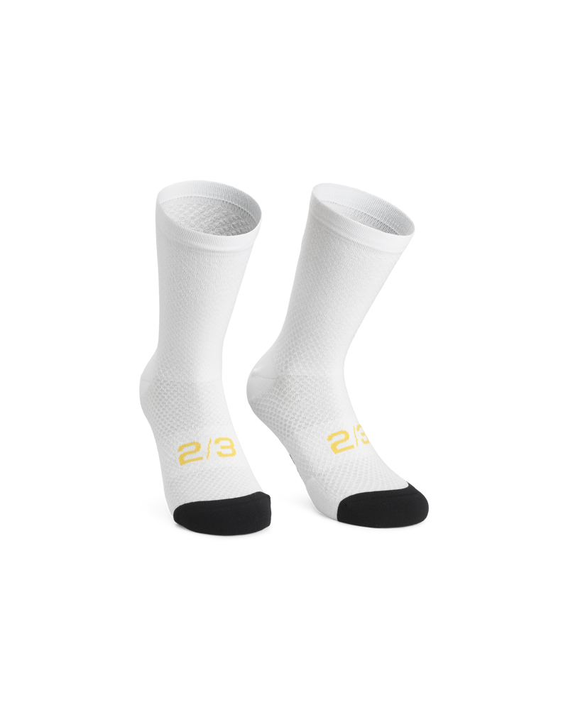 SPRING FALL SOCKS P3 39-42 WHITE-1