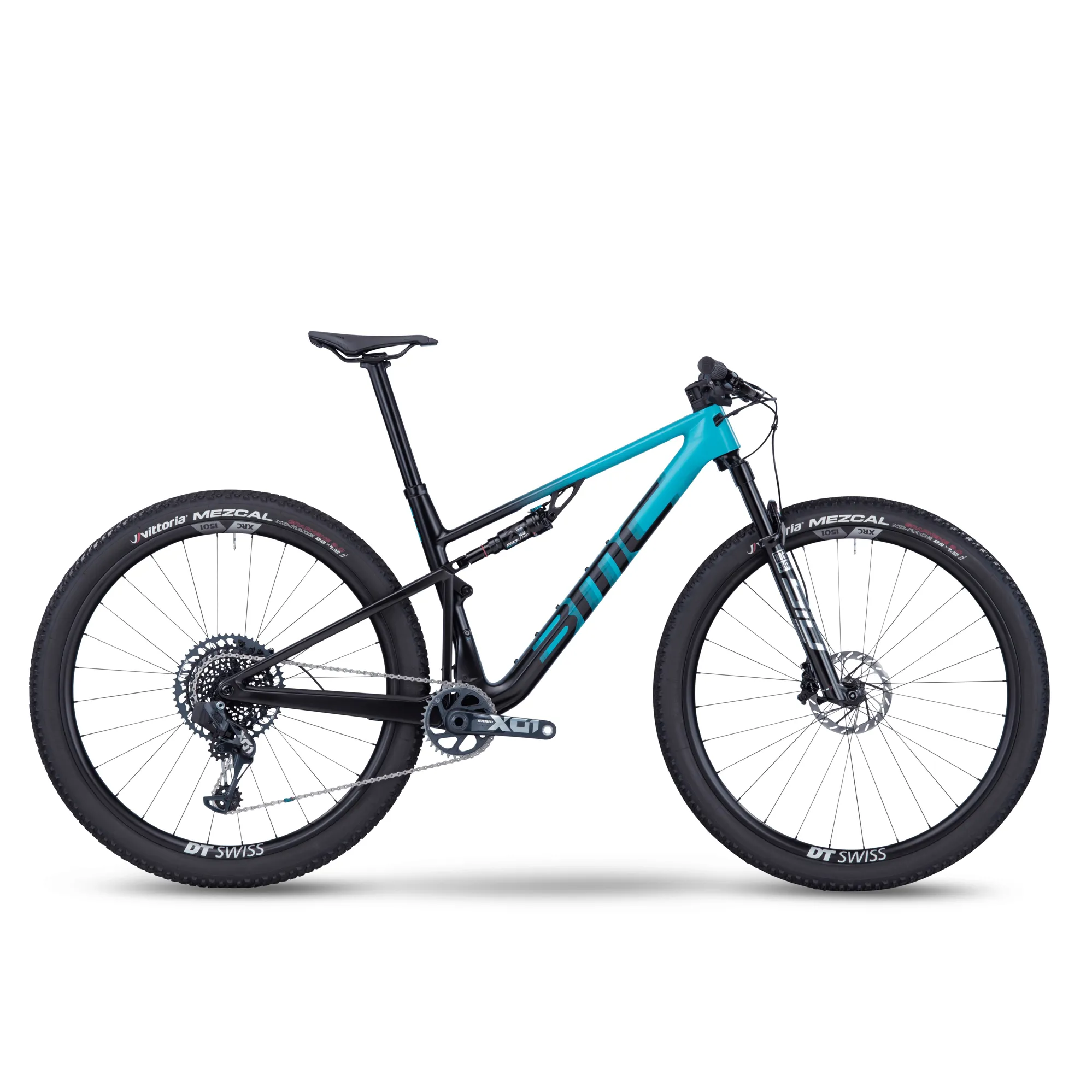 Bmc Fourstroke 01 One x01 Eagle Axs: Turquoise/Black/Carbon