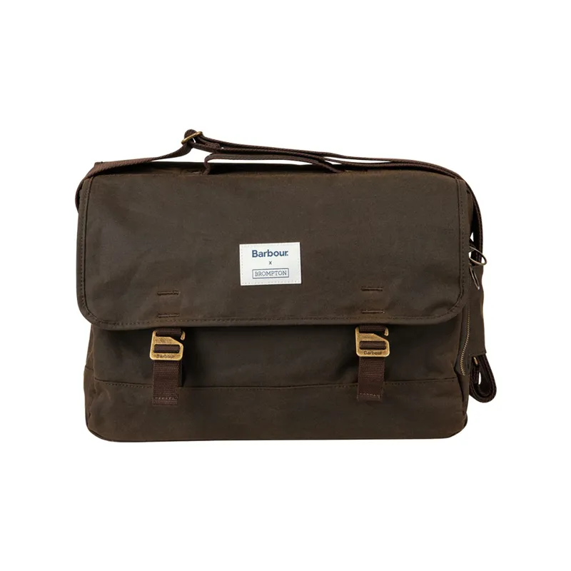 Barbour x brompton 潜っ バック
