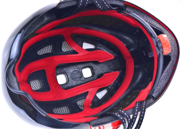 Salice Chrono Helmet White-Red ML 52-58cm-2