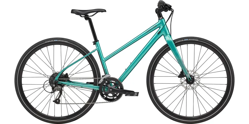 Cannondale Quick Disc 3 Remixte Womens Road Bike in Blue