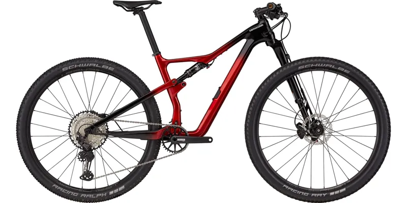 Cannondale Scalpel Carbon 3 Mountain Bike in Red