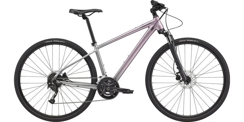 Cannondale Quick CX 2 Womens Road Bike in Purple