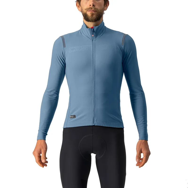 Castelli Tutto Nano RoS Mens Jersey in Steel Blue