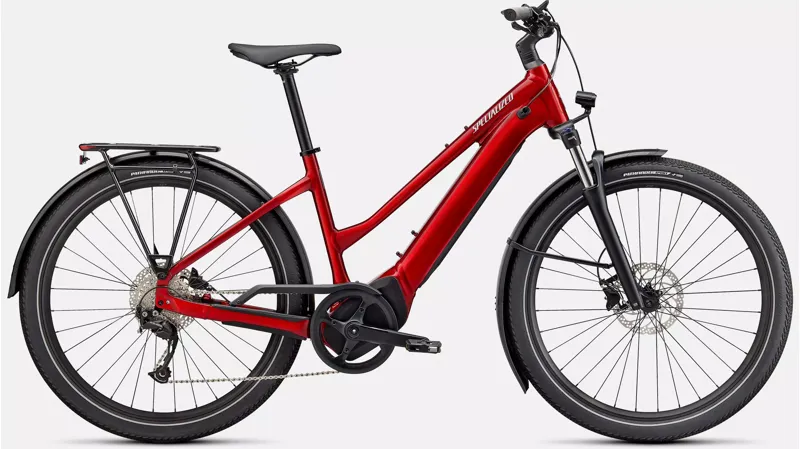 Specialized Turbo Vado 3.0 Step-Through Electric Bike in Red