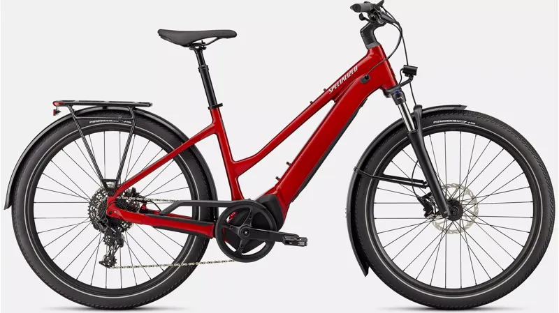 Specialized Turbo Vado 4.0 Step-Through Electric Bike in Red