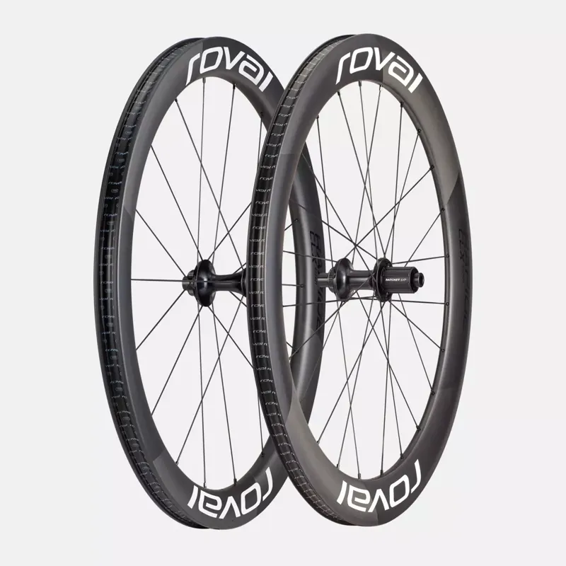 Roval Rapide CLX II 700c Wheels in Carbon/White-1