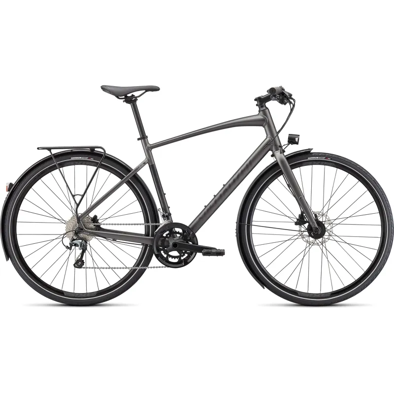 2022 Specialized Sirrus 3.0 EQ Hybrid Bike in Smoke/Black