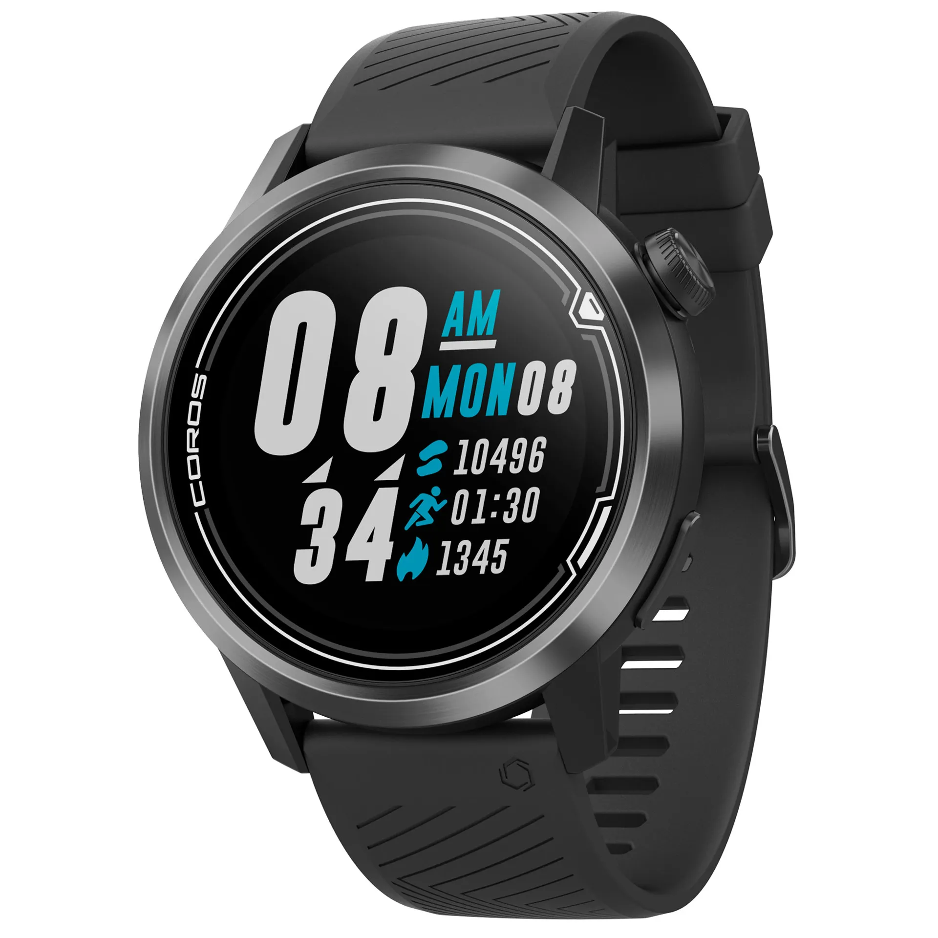 Coros Apex premium multisport Gps watch black and grey 46mm