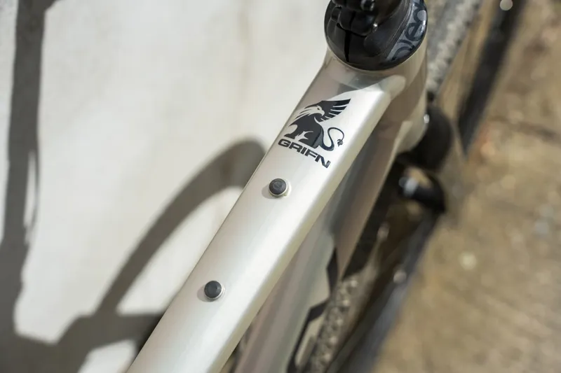 Ridley Grifn A GRX600 2x12 Road Bike In Chain Silver Grey-2