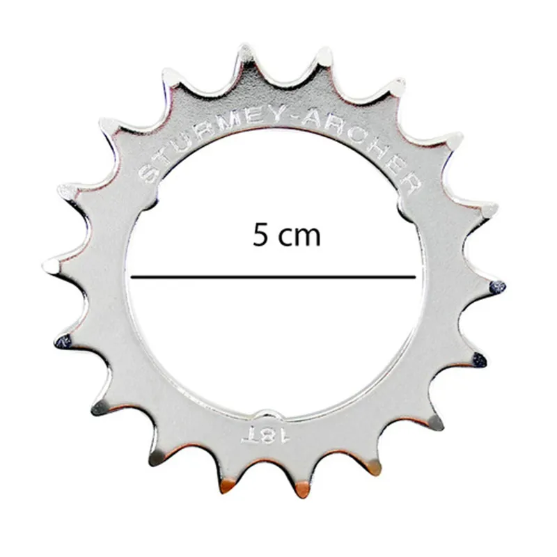 Sturmey Archer 1/8-inch RX Sprocket in Chrome-1