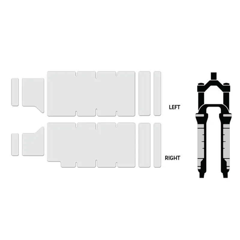 LIZARD SKINS Fork Protector - Clear