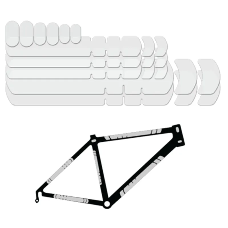 LIZARD SKINS Frame Kit - Clear