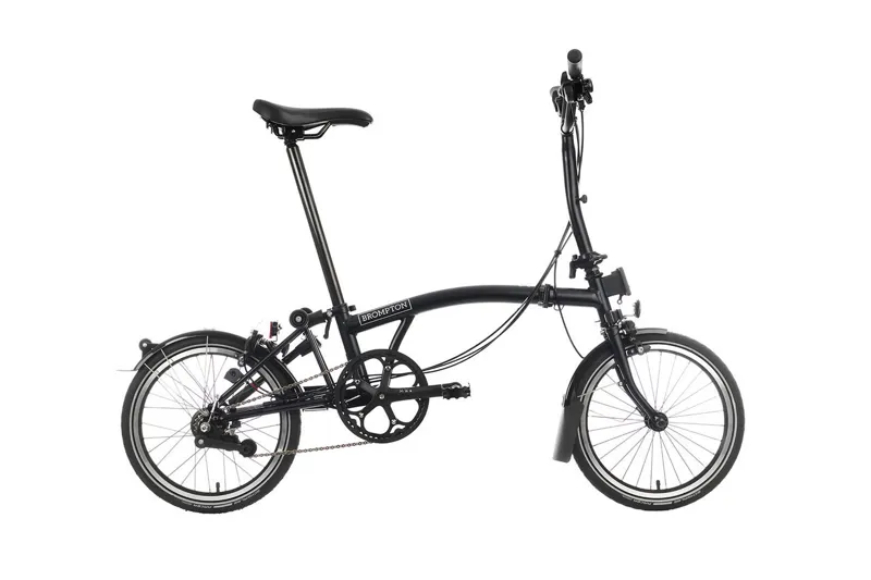 Brompton C Line Urban 2 Speed Folding Bike Black-1