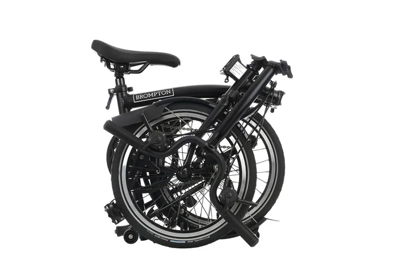 Brompton C Line Urban 2 Speed Folding Bike Black-2