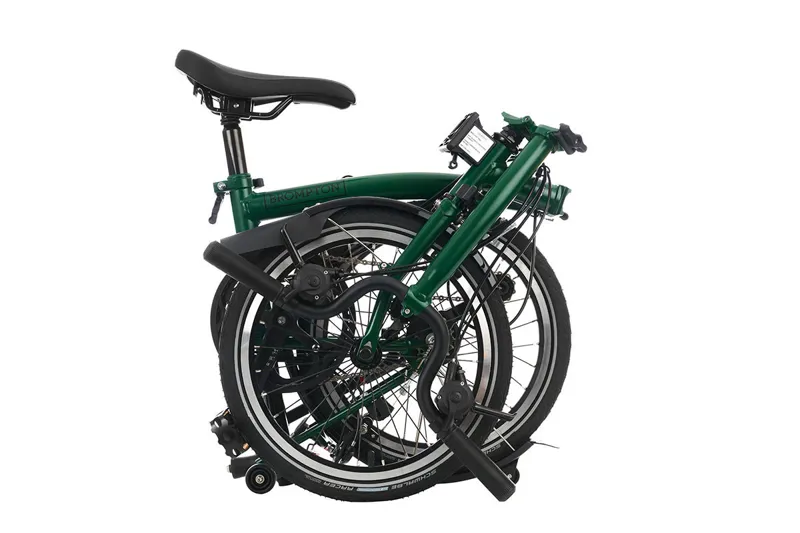 Brompton C Line Urban 2 Speed Folding Bike Racing Green-2