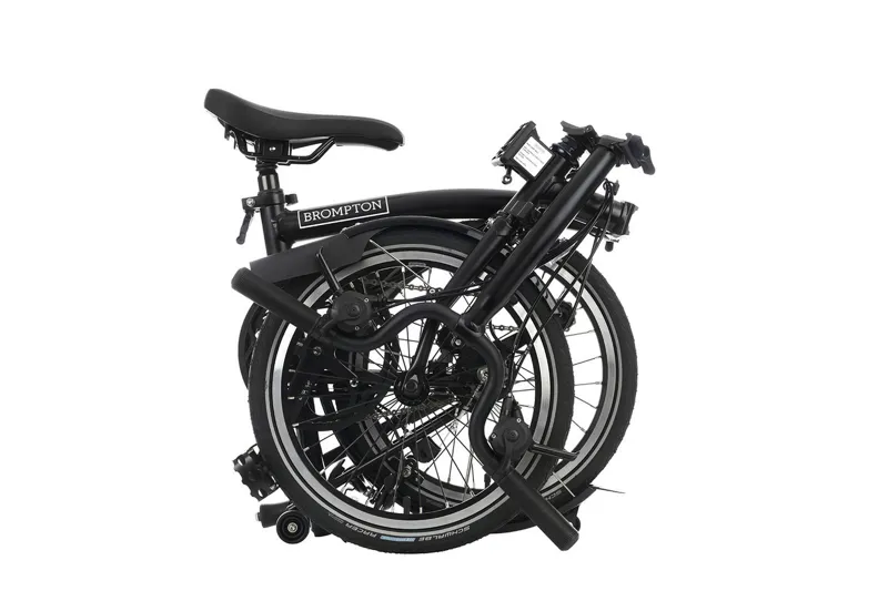 Brompton C Line Explore 6 Speed Folding Bike Black-2