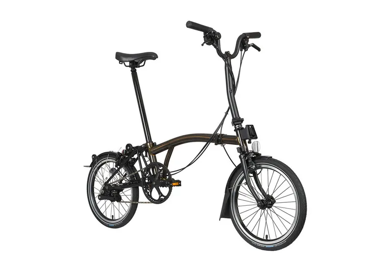 Brompton C Line Explore 6 Speed Folding Bike Black Lacquer