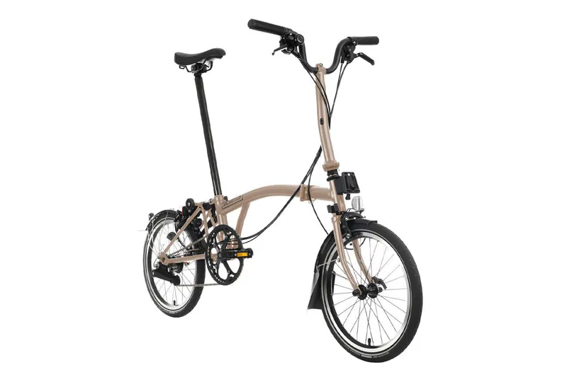 Brompton C Line  Explore 6 Speed Folding Bike Dune Sand