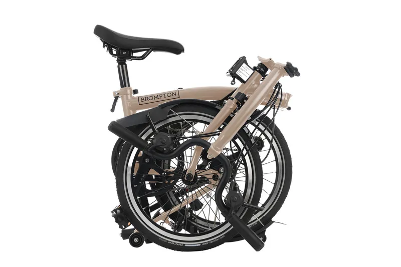 Brompton C Line  Explore 6 Speed Folding Bike Dune Sand-3