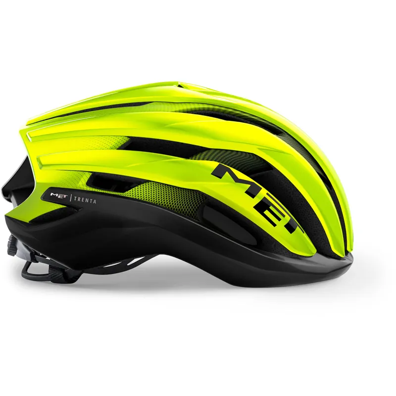 MET Trenta MIPS Helmet - Flou Yellow Black-1