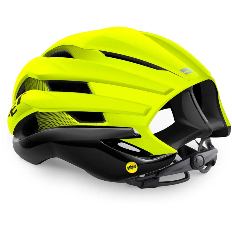 MET Trenta MIPS Helmet - Flou Yellow Black-2