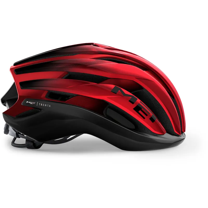 MET Trenta MIPS Helmet -  Black and Red-1