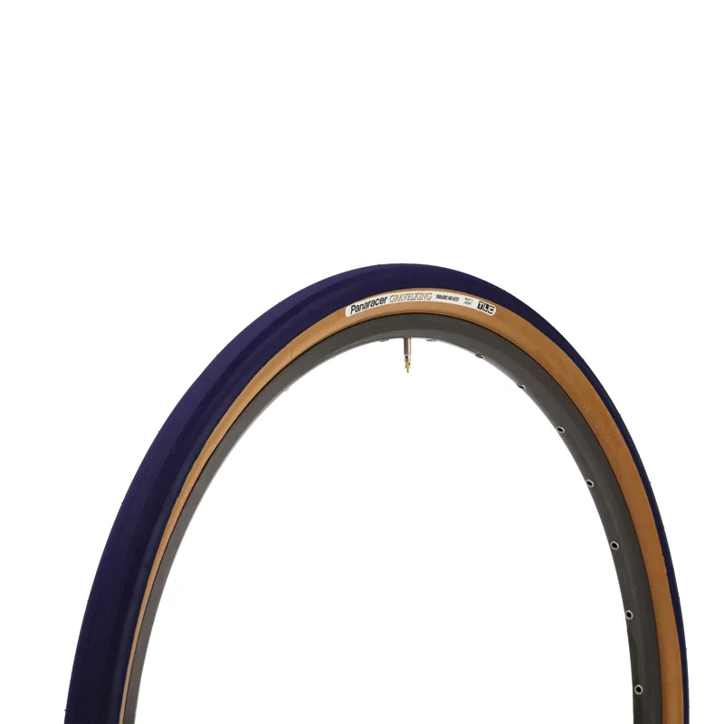 Panaracer Gravel King Slick Colour Edition TLC Folding Tyre in Purple