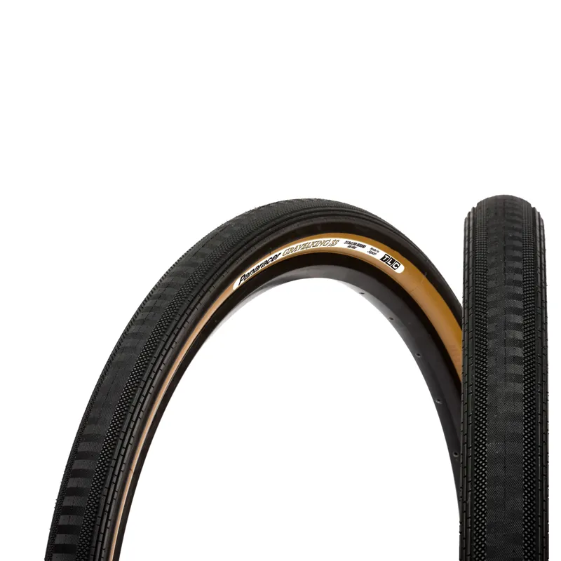 Panaracer Gravelking Semi Slick TLC Folding Tyre in Brown