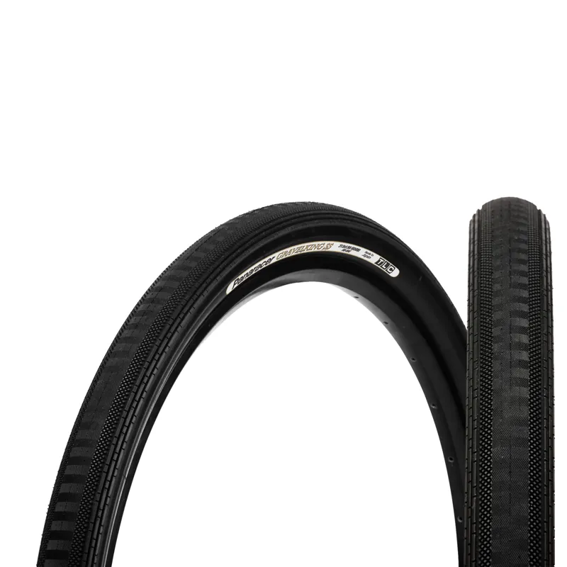 Panaracer Gravelking Semi Slick TLC Folding Tyre in Black
