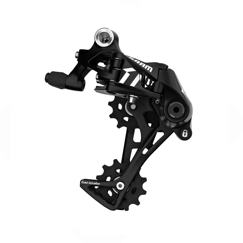 Sram apex1 Rear Derailleur Long Cage 11-Speed: BLACK 11 speed