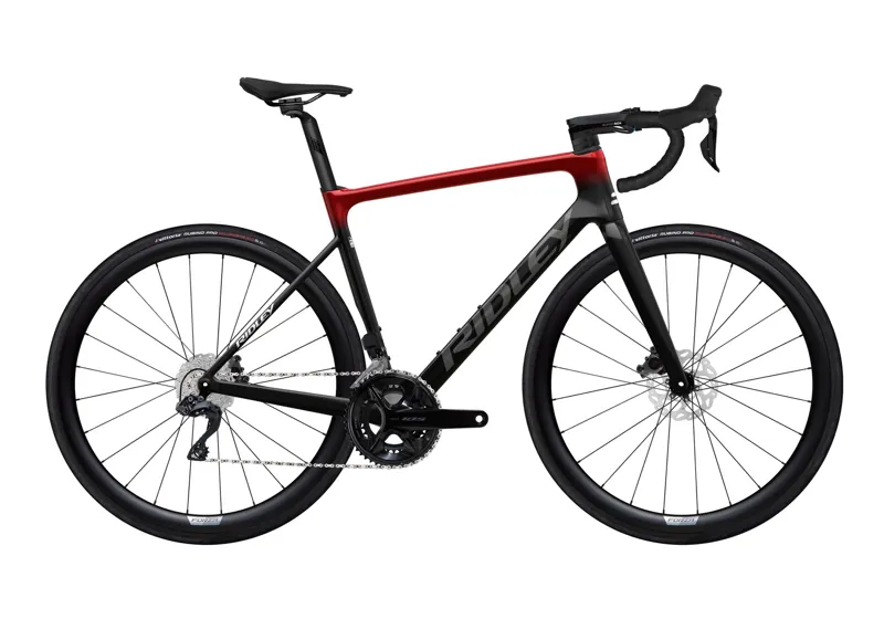 Ridley Falcn 105 Di2 Road Bike Black/Red