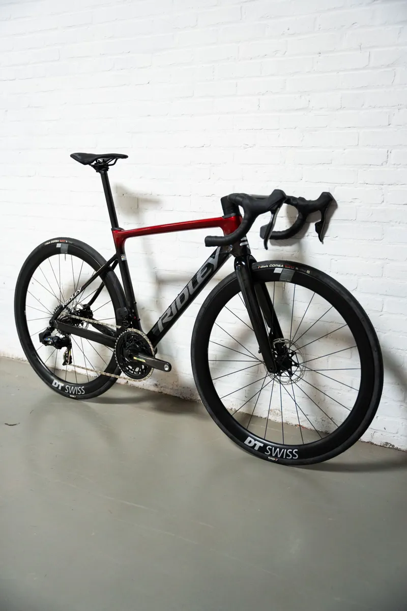 Ridley Falcn 105 Di2 Road Bike Black/Red-1
