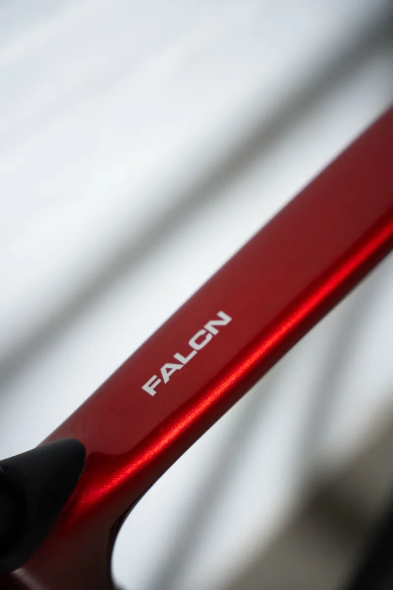 Ridley Falcn 105 Di2 Road Bike Black/Red-2
