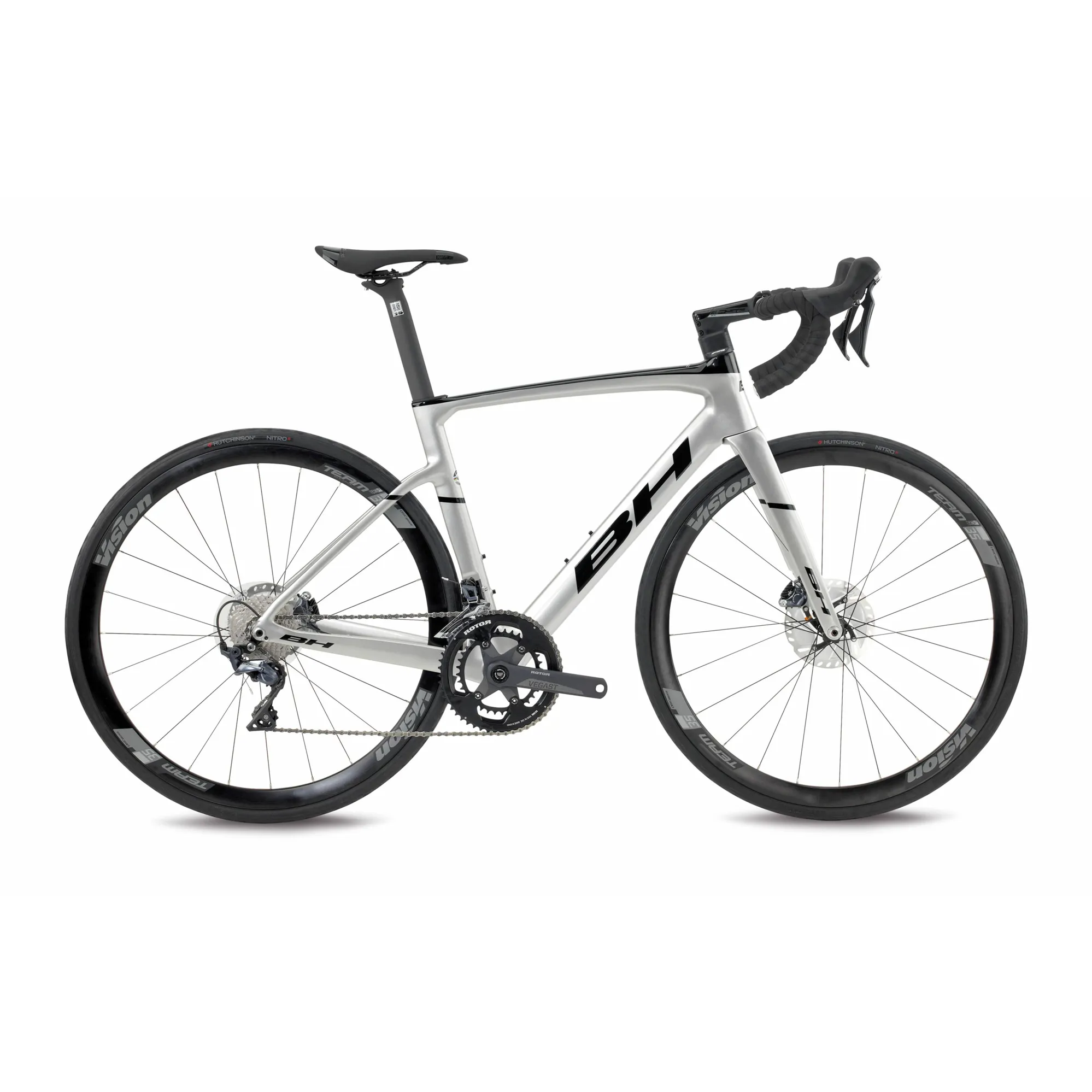 BH RS1 2022 Road Bike Ultegra in SILVER - Main Image