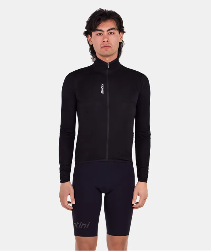 Santini Magic Unisex Rain Jacket Black